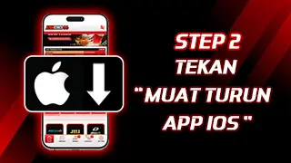 Langkah 2 - Tekan butang Muat Turun App iOS