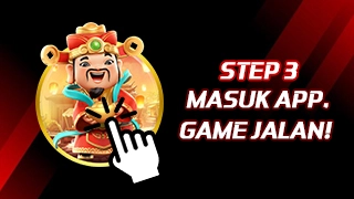 Langkah 3 - Masuk ke app dan main di JomCuci66 iOS
